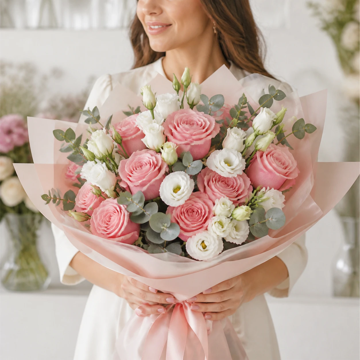 Pembe Romantizm Buketi