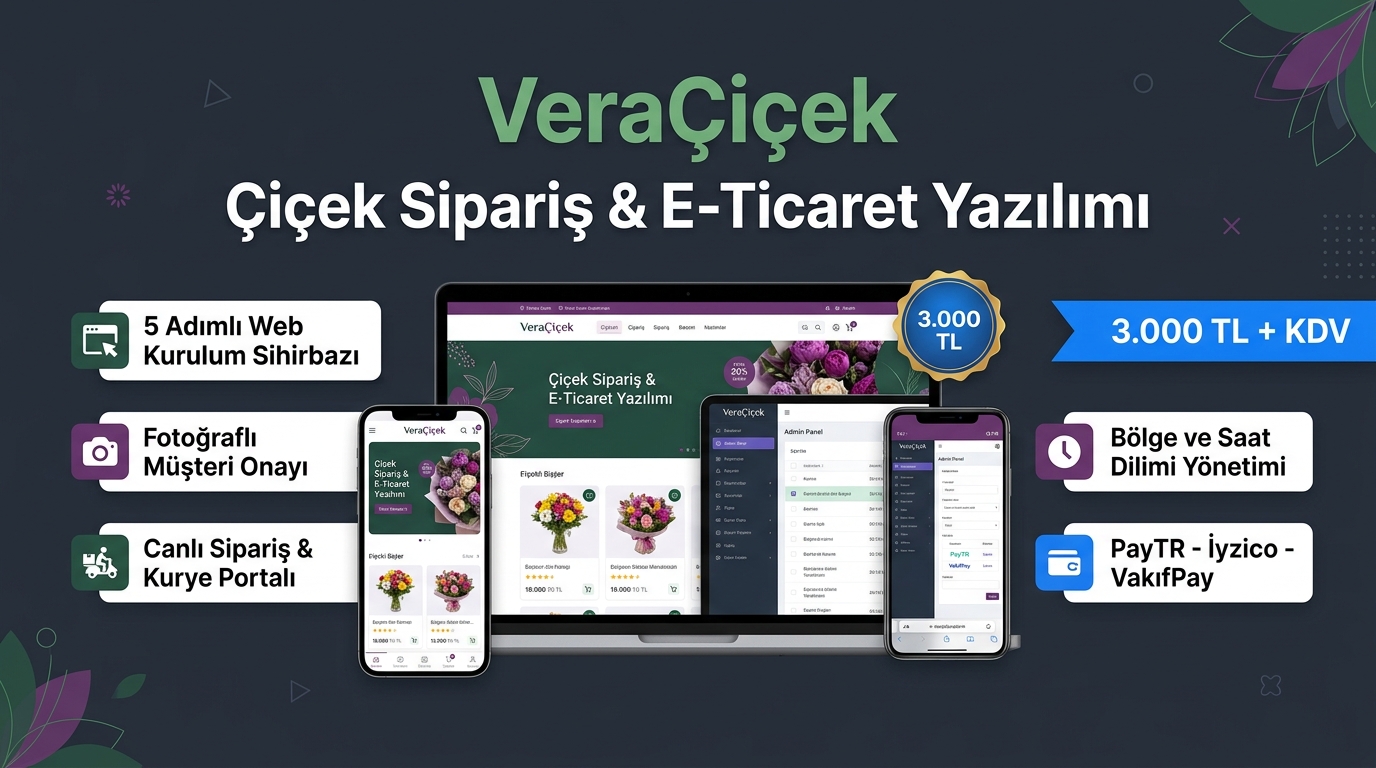Vera Çiçek Yazılım Tanıtımı